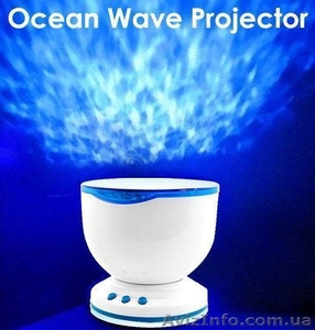 Ночник - проектор со спикером "Морские волны" - <ro>Изображение</ro><ru>Изображение</ru> #1, <ru>Объявление</ru> #1193665