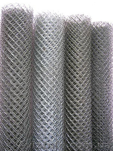 сетка рабица оцинкованная/черная