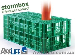 Дренажный блок Stormbox- для сбора дождевых и сточных вод - <ro>Изображение</ro><ru>Изображение</ru> #3, <ru>Объявление</ru> #1211238