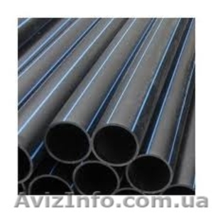 Трубы полиэтиленовые для напорного водопровода от завода-производителя ПЕ-100