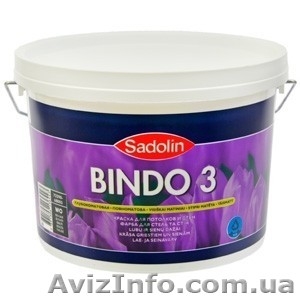 Sadolin Bindo 3 (Садолин Биндо 3) водоэмульсионная краска 10л. - <ro>Изображение</ro><ru>Изображение</ru> #1, <ru>Объявление</ru> #1241376