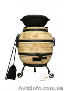 Тандыр "ОАЗИС"керамическая печь из глины, замешанная с огнеупорным шамотом. - <ro>Изображение</ro><ru>Изображение</ru> #1, <ru>Объявление</ru> #1239969