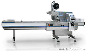 Горизонтальная  упаковочная машина,  типа  флоу-пак,  мод. PEARL SERVO