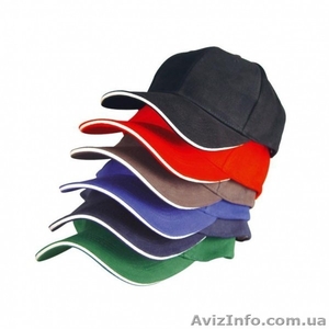 Кепки и Бейсболки . под нанесение  логотипа,  символики 