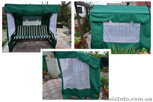 Пошив тентов, текстильных изделий для садовой качели - <ro>Изображение</ro><ru>Изображение</ru> #1, <ru>Объявление</ru> #1280301