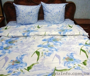 Семейное постельное белье, Комплект Голубая лилия - <ro>Изображение</ro><ru>Изображение</ru> #1, <ru>Объявление</ru> #1280983