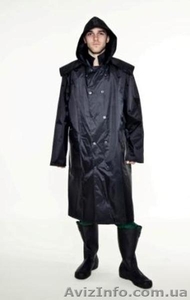  Спецодежда - плащ водонепроницаемый с капюшоном продажа 