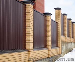 Профнастил стеновой  на забор в Черкассах 