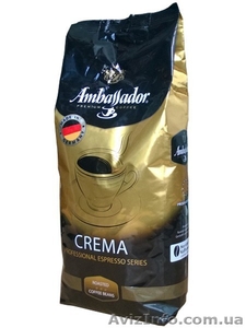 предлагаем кофе в зернах Ambassador Crema (Германия - <ro>Изображение</ro><ru>Изображение</ru> #1, <ru>Объявление</ru> #1292428