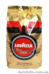 Кофе в зернах Lavazza Qualita Oro, (Италия) - <ro>Изображение</ro><ru>Изображение</ru> #2, <ru>Объявление</ru> #1285220