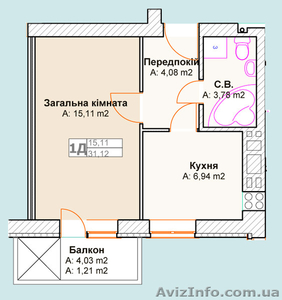 Дешевые 1-но, 2-х, 3-х комнатные квартиры под Киевом! - <ro>Изображение</ro><ru>Изображение</ru> #3, <ru>Объявление</ru> #1304845