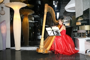 Игра на арфе, арфистка, арфа, заказать живую музыку для встречи гостей - <ro>Изображение</ro><ru>Изображение</ru> #1, <ru>Объявление</ru> #1302481