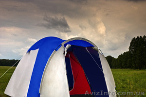 Палатка туристическая 4 местная "Presto MONSUN 4" - <ro>Изображение</ro><ru>Изображение</ru> #2, <ru>Объявление</ru> #1302332
