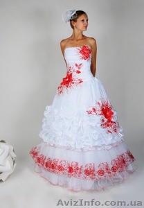 ) Свадебное платье с вышивкой.  - <ro>Изображение</ro><ru>Изображение</ru> #1, <ru>Объявление</ru> #1300798