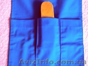 Кармашки для щёток матерчатые.