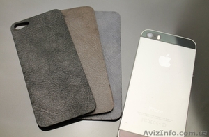 Защитная кожаная накладка для iPhone 4,  4s,  5,  5s,  6