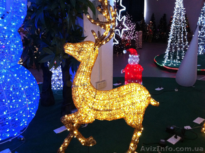 Новогодние подарки,Купить светодиодного оленя 135 см - <ro>Изображение</ro><ru>Изображение</ru> #4, <ru>Объявление</ru> #1317018