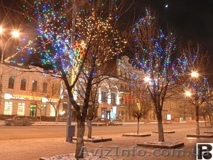 Новогоднее оформление скверов,светодиодные новогодние украшения - <ro>Изображение</ro><ru>Изображение</ru> #1, <ru>Объявление</ru> #1330488