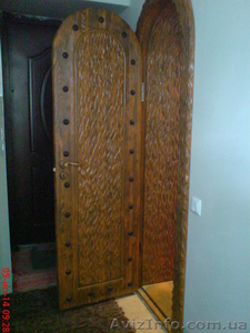 Двери резьбленные деревянные - <ro>Изображение</ro><ru>Изображение</ru> #1, <ru>Объявление</ru> #1324205
