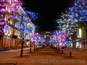Новогоднее оформление скверов,светодиодные новогодние украшения - <ro>Изображение</ro><ru>Изображение</ru> #3, <ru>Объявление</ru> #1330488