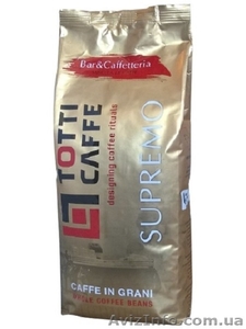 Кофе в зернах Totti Caffe Supremo 1 кг Оптовые цены - <ro>Изображение</ro><ru>Изображение</ru> #1, <ru>Объявление</ru> #1353654