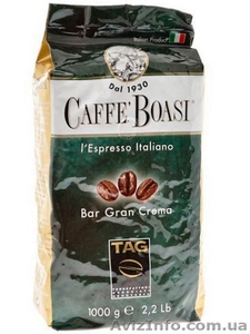 Кофе в зернах Caffe Boasi Bar Gran Crema 1 кг опт - <ro>Изображение</ro><ru>Изображение</ru> #1, <ru>Объявление</ru> #1353750