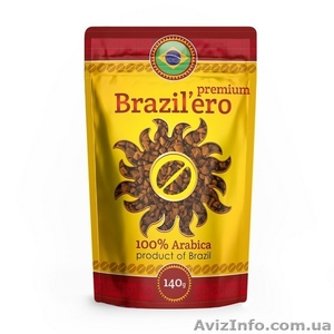 Кофе натуральный растворимый сублимированный "BRAZIL`ERO™" ОПТ - <ro>Изображение</ro><ru>Изображение</ru> #6, <ru>Объявление</ru> #1344627