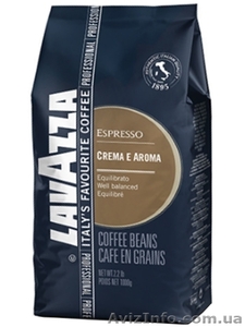 Кофе в зернах Lavazza Espresso Crema e Aroma Blue 1 кг - <ro>Изображение</ro><ru>Изображение</ru> #1, <ru>Объявление</ru> #1353718
