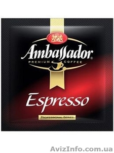 Кофе в монодозах Ambassador Espresso 100 шт опт - <ro>Изображение</ro><ru>Изображение</ru> #1, <ru>Объявление</ru> #1353812