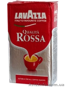 Молотый кофе Lavazza Qualita Rossa 250 гр Оптовые цены - <ro>Изображение</ro><ru>Изображение</ru> #1, <ru>Объявление</ru> #1353694