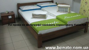 Продам новые деревянные кровати с ортопедическими матрасами - <ro>Изображение</ro><ru>Изображение</ru> #1, <ru>Объявление</ru> #1358008