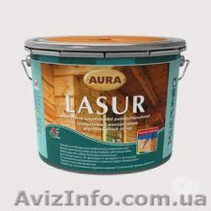 Aura Wood Lasur декоративно-защитное средство 9л. - <ro>Изображение</ro><ru>Изображение</ru> #1, <ru>Объявление</ru> #1362219