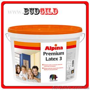 Продам Alpina Premiumlatex 3 E.L.F. B1 латексная краска для интерьеров, 10 л - <ro>Изображение</ro><ru>Изображение</ru> #1, <ru>Объявление</ru> #1376140