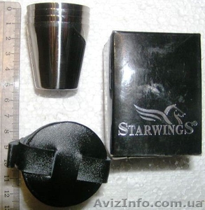 Набор рюмок 4 шт. в чехле, раздвижной стаканчик Starwings распродажа - <ro>Изображение</ro><ru>Изображение</ru> #2, <ru>Объявление</ru> #1368635