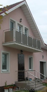 Балконы и балконные ограждения из нержавеющей стали (нержавейки) - <ro>Изображение</ro><ru>Изображение</ru> #3, <ru>Объявление</ru> #529933