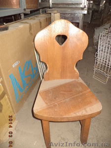 Продам деревянные стулья б/у для кафе, бара, дома и дачи - <ro>Изображение</ro><ru>Изображение</ru> #1, <ru>Объявление</ru> #1398956