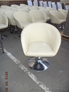 Продам кресла белые для кафе, бара, ресторана, дачи  б/у - <ro>Изображение</ro><ru>Изображение</ru> #1, <ru>Объявление</ru> #1398944