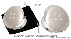 Металлические зеркальца EL-30 – EL-37 украшены вручную кристаллами Swarovski  El - <ro>Изображение</ro><ru>Изображение</ru> #5, <ru>Объявление</ru> #1396477