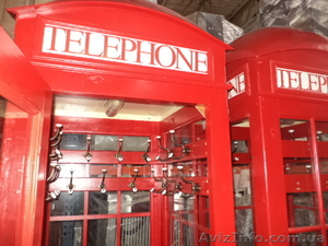 Красная телефонная будка, б/у. - <ro>Изображение</ro><ru>Изображение</ru> #4, <ru>Объявление</ru> #1415252