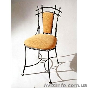 Кованый стул со спинкой КСС1. Кованые стулья   - <ro>Изображение</ro><ru>Изображение</ru> #1, <ru>Объявление</ru> #1403309