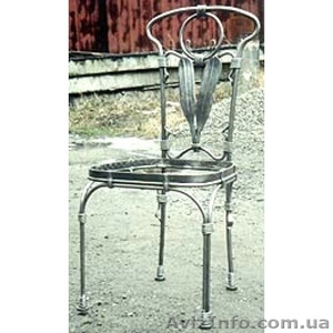 Кованый стул со спинкой КСС9. Металлическая мебель купить.  - <ro>Изображение</ro><ru>Изображение</ru> #1, <ru>Объявление</ru> #1403347