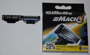 Сменные лезвия «Gillette mach 3, mach 3 Turbo» с алмазным покрытием.   - <ro>Изображение</ro><ru>Изображение</ru> #1, <ru>Объявление</ru> #1411144
