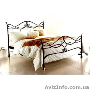 Кованая односпальная кровать «Шарм» ПОЛ2.  Кованая мебель для дома: кровати. - <ro>Изображение</ro><ru>Изображение</ru> #1, <ru>Объявление</ru> #1405972
