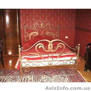Кованая односпальная кровать «Кинг» ПОЛ3. Кованая мебель  - <ro>Изображение</ro><ru>Изображение</ru> #1, <ru>Объявление</ru> #1405973