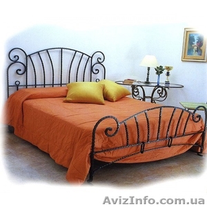 Кованая односпальная кровать «Лига» ПОЛ5.  Кованая мебель для дома и дачи. - <ro>Изображение</ro><ru>Изображение</ru> #1, <ru>Объявление</ru> #1406001