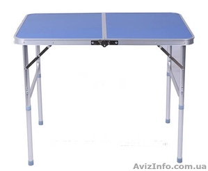 Складной столик для пикника 120х60 см, кемпинговый стол ZZ18007-blue - <ro>Изображение</ro><ru>Изображение</ru> #5, <ru>Объявление</ru> #1425558