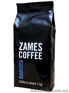 Кофе в зернах Zames Coffee Barista 1 кг - <ro>Изображение</ro><ru>Изображение</ru> #1, <ru>Объявление</ru> #1442211