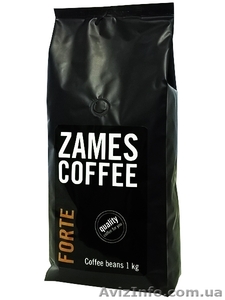 Кофе в зернах Zames Forte 1 кг - <ro>Изображение</ro><ru>Изображение</ru> #1, <ru>Объявление</ru> #1442223
