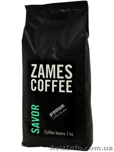 Кофе в зернах Zames Savor 1 кг - <ro>Изображение</ro><ru>Изображение</ru> #1, <ru>Объявление</ru> #1442203