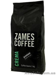 Кофе в зернах Zames Coffee Crema 1 кг - <ro>Изображение</ro><ru>Изображение</ru> #1, <ru>Объявление</ru> #1442240